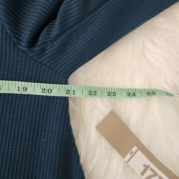 1775 Crochet detail sleeves waffle knit top size Large. New. - Picture 5 of 8